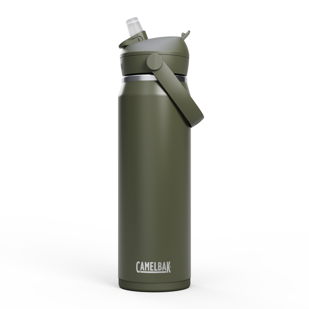 Thrive™ Flip Straw 25oz Bottle, Insulated Stainless Steel