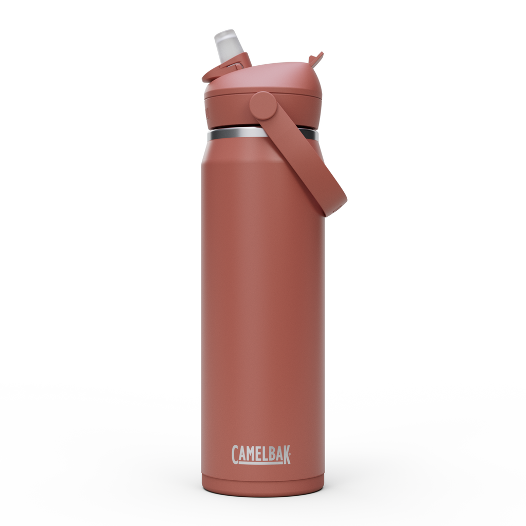 Thrive™ Flip Straw 25oz Bottle, Insulated Stainless Steel
