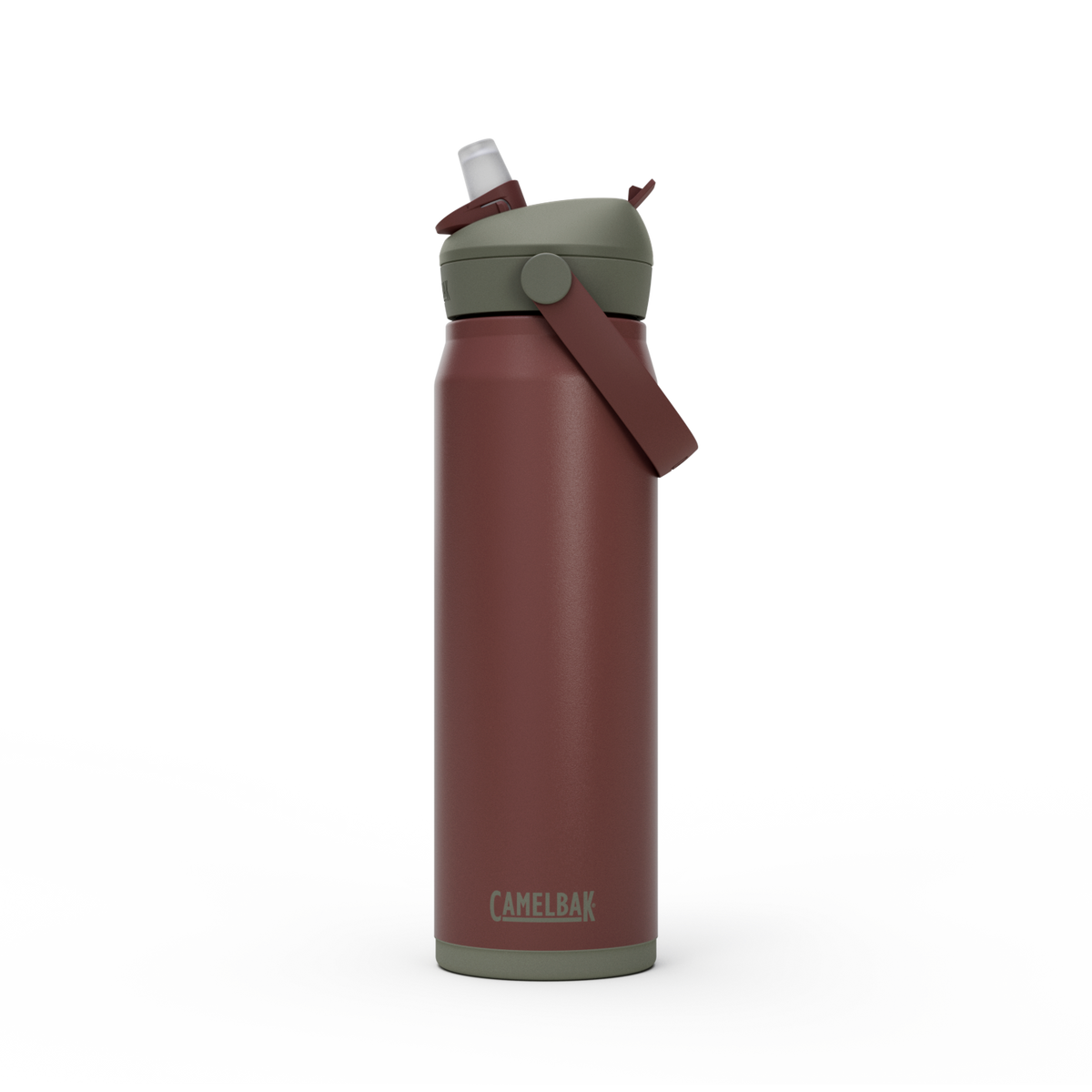 Thrive™ Flip Straw 25oz Bottle, Insulated Stainless Steel