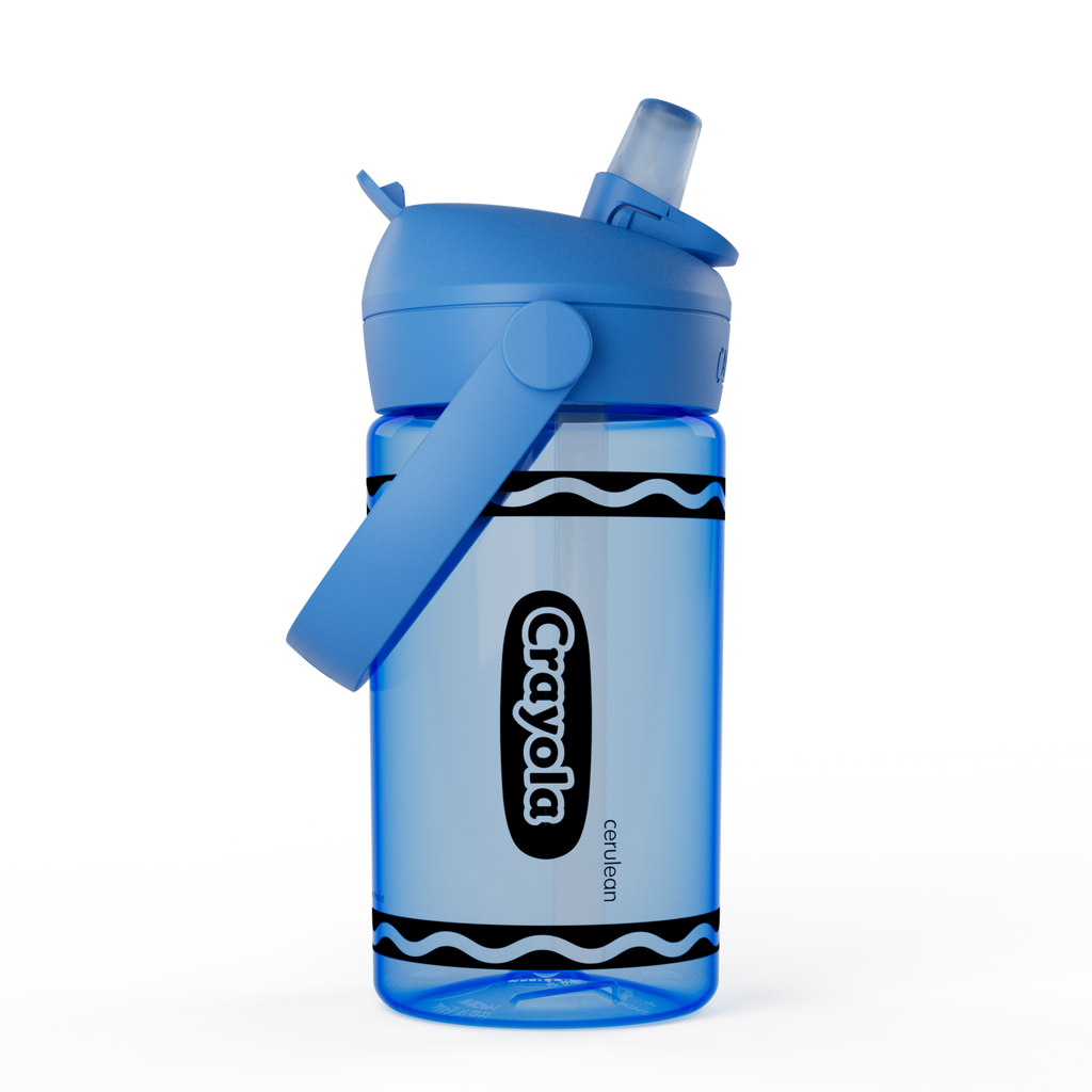 Crayola 14oz Flip Straw Bottle M2